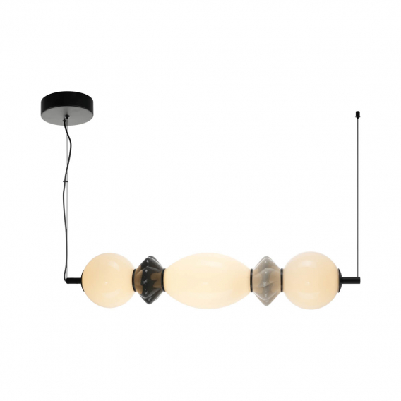 Obrázok pre Italux Balos PND-94921-3A-BK závesné svietidlo LED 14W 1600lm 3000K