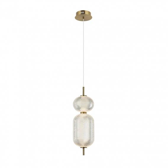 Obrázok pre Italux Corado PND-81438-1C-GD závesné svietidlo LED 15W 1647lm 3000K