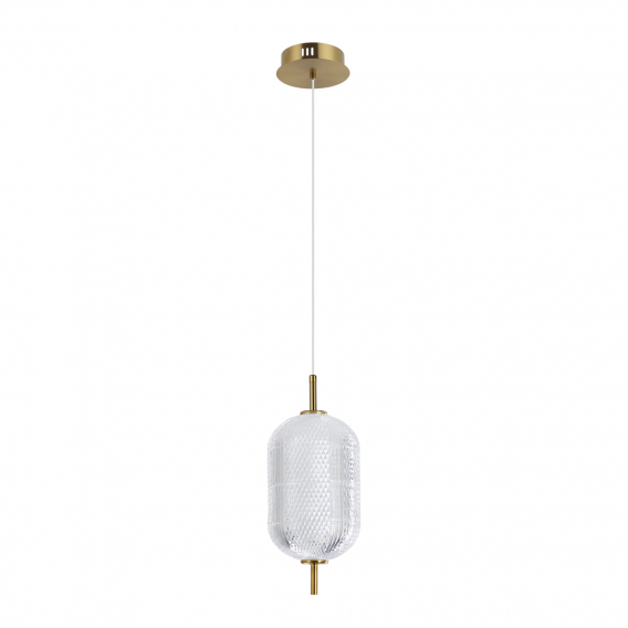 Obrázok pre Italux Corado PND-81438-1B-GD závesné svietidlo LED 10W 1050lm 3000K