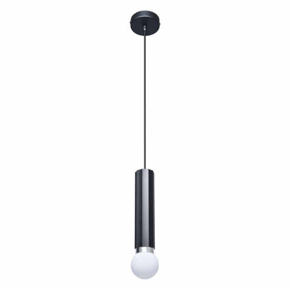 Obrázok pre Italux Macera PND-33849-1-BK závesné svietidlo 1xE27