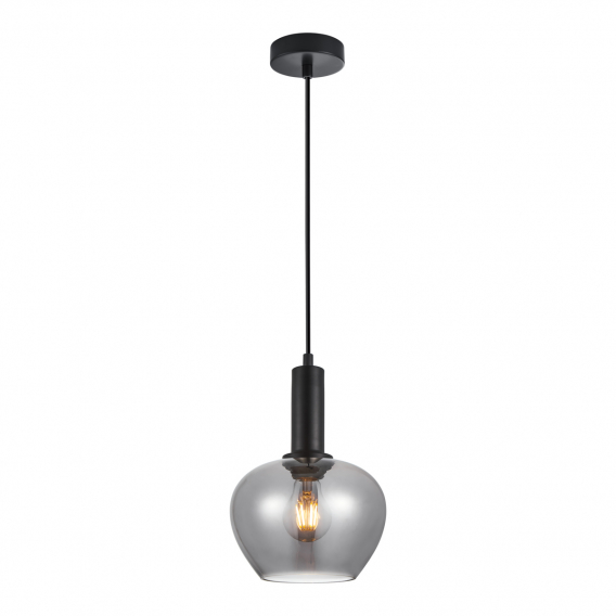 Obrázok pre Italux Stabla PND-30084-1-BK-SG závesné svietidlo 1xE27 40W