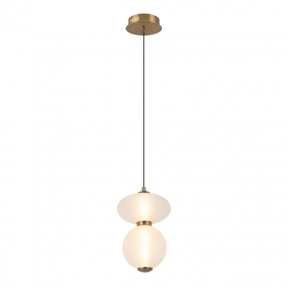 Obrázok pre Italux Nico PND-8545-2-AB-WH závesné svietidlo LED 8W 825lm 3000K