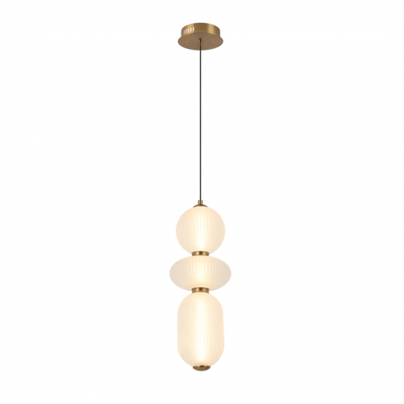 Obrázok pre Italux Nico PND-8545-3-AB-WH závesné svietidlo LED 15W 1492lm 3000K