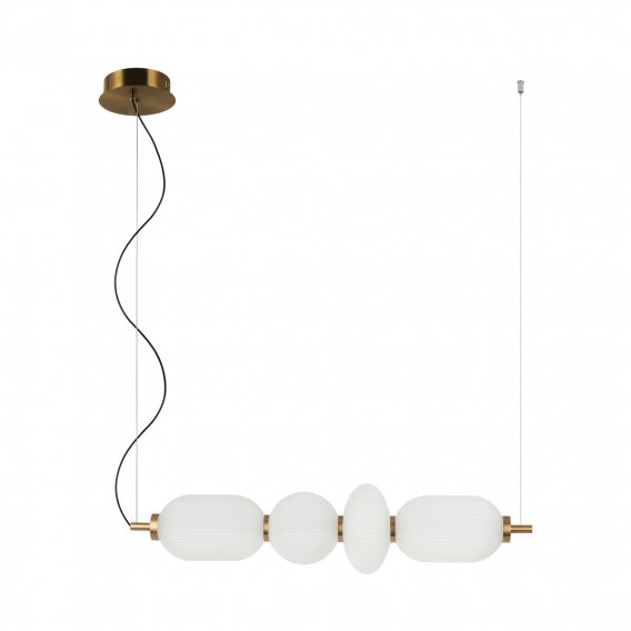 Obrázok pre Italux Nico PND-8545-4H-AB-WH závesné svietidlo LED 18W 1925lm 3000K