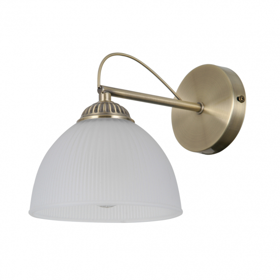 Obrázok pre Italux Moreti WL-40623-1-AB nástenné svietidlo 1xE27 40W antická mosadz 