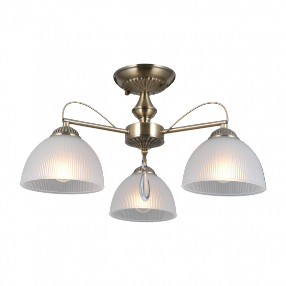 Obrázok pre Italux Moreti PND-40623-3-AB lustrové svietidlo 3xE27 40W antická mosadz