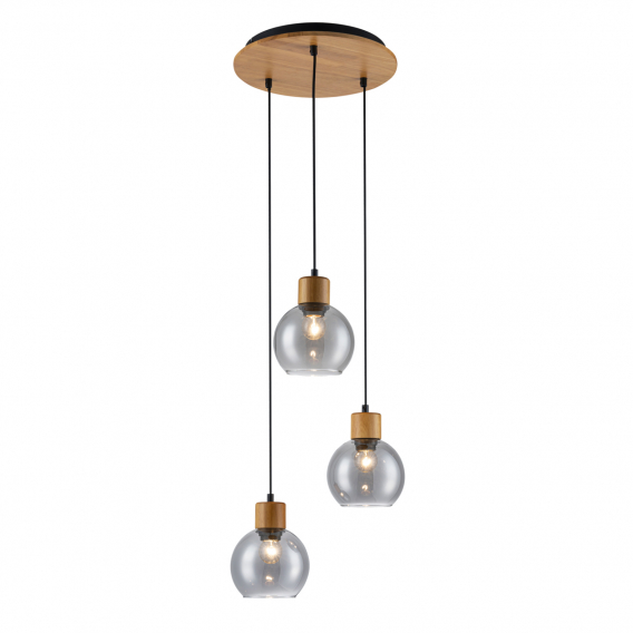 Obrázok pre Italux Velma PND-67505-3-WD závesné svietidlo 3xE27 40W