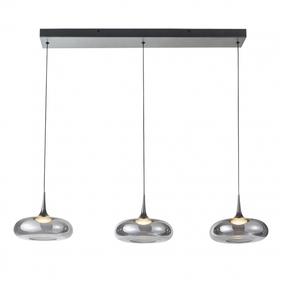 Obrázok pre Závesné svietidlo Italux Tenele PND-24028-3B-SILV LED 21W 1300lm 3000K