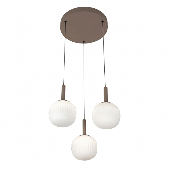 Obrázok pre Závesné svietidlo Italux Montes PND-02217-3-BRO LED 18W