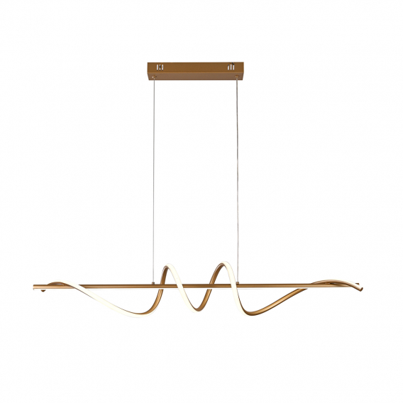 Obrázok pre Italux Bastelo PND-24154-GD závesné svietidlo LED 40W 3400lm 3/4/6K