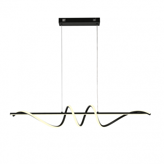 Obrázok pre Italux Bastelo PND-24154-BK závesné svietidlo LED 40W 3400lm 3/4/6K