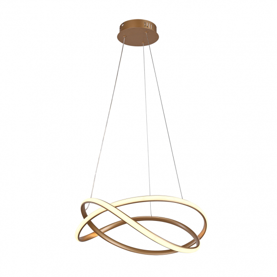 Obrázok pre Italux Rumio PND-23917-GD závesné svietidlo LED 40W 3400lm