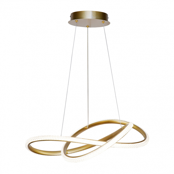 Obrázok pre Italux Almera PND-64728-GD závesné svietidlo LED 32W 3000K/4000K/6000K 3580lm 