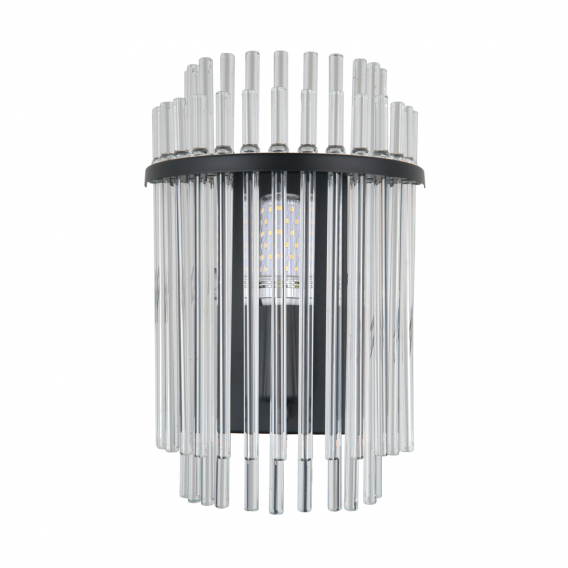 Obrázok pre Italux Bonte WL-40929-1A-BK nástenné svietidlo E14 40W matná čierna