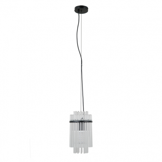 Obrázok pre Italux Bonte PND-40929-1A-BK závesné svietidlo E27 čierna matná