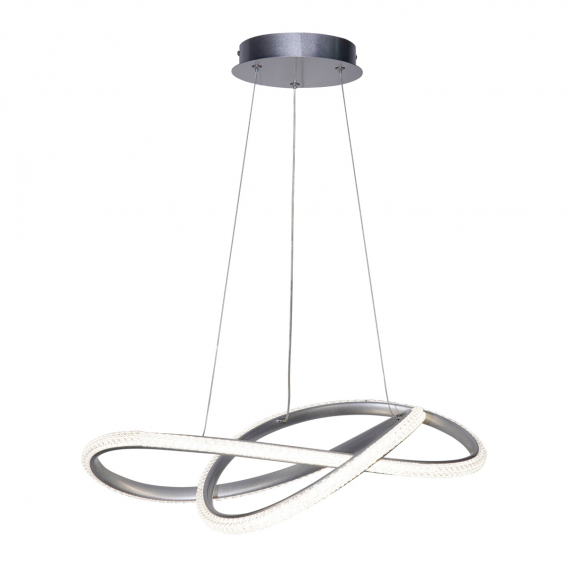 Obrázok pre Italux Almera PND-64728-SILV závesné svietidlo LED 32W 3582lm 3000K/4000K/6000K