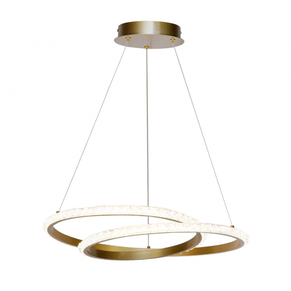Obrázok pre Italux Zalto PND-12436-GD závesné svietidlo LED 32W 2870lm 3000K/4000K/6000K