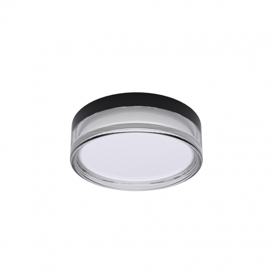 Obrázok pre Italux Rilta PLF-73527-S-BK stropné svietidlo LED 18W 1720lm 2800K/4000K/6000K IP65