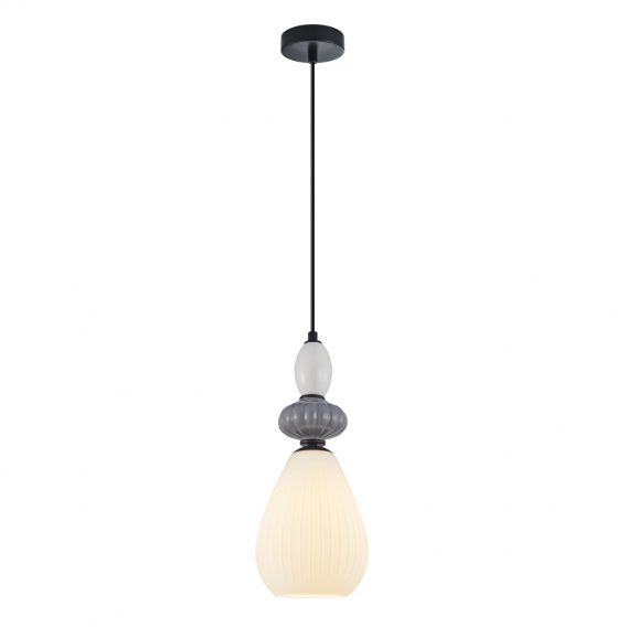 Obrázok pre Italux Altra PND-36787-1B-BK-WH závesné svietidlo 1xE27 40W