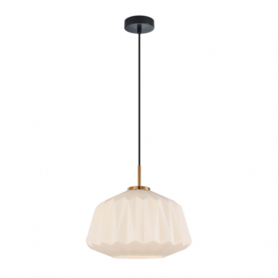 Obrázok pre Italux Antita PND-3644-1-BRO-W závesné svietidlo1x E27 40W