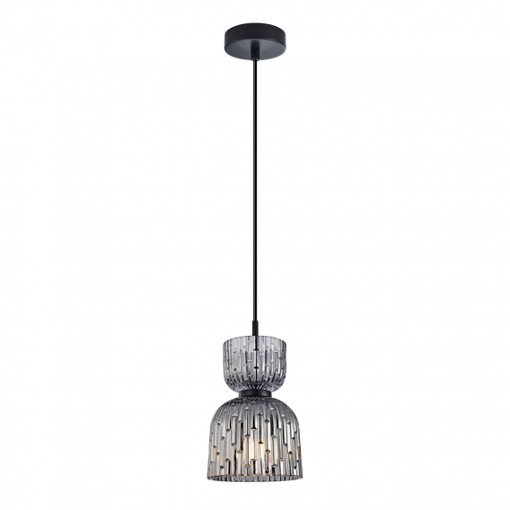 Obrázok pre Italux Balme PND-3619-1-BK-SG závesné svietidlo 1xE27 40W