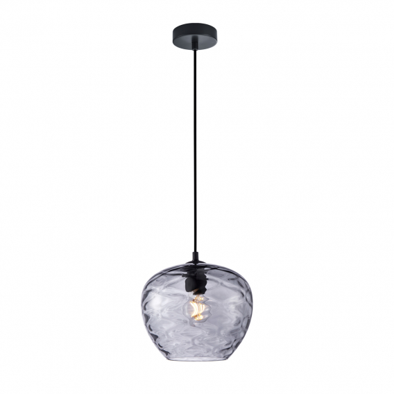 Obrázok pre Italux Bresco PND-3033-1-BK-SG závesné svietidlo 1xE27 40W