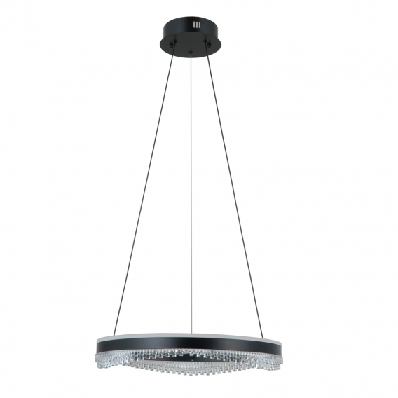 Obrázok pre Italux Morte PND-34535-M-BK závesné svietidlo LED 40W 2900lm 3000K/4000K/6000K