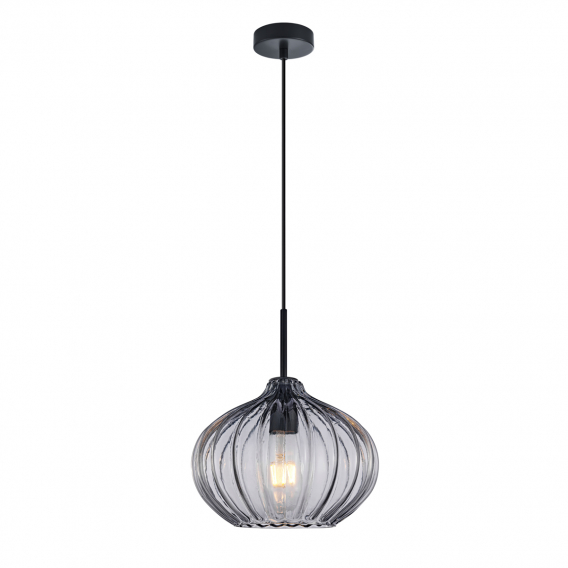 Obrázok pre Italux Pansol PND-2940-1S-BK-SG2 závesné svietidlo 1xE27 40W