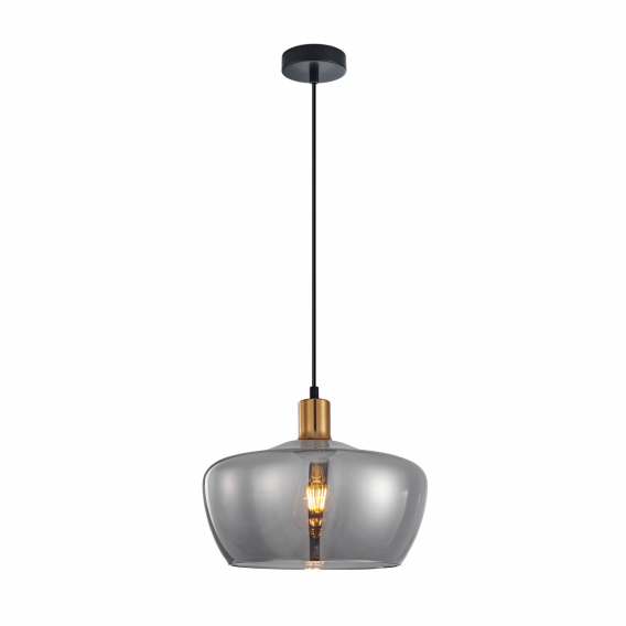 Obrázok pre Italux Parola PND-3636-1-BRO-SG závesné svietidlo 1xE27 40W