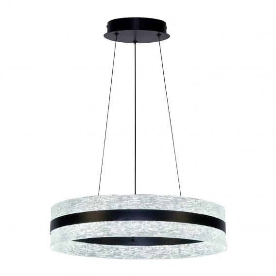 Obrázok pre Italux Nelia PND-45283-BK závesné svietidlo LED 35W 3350lm 3000K/4000K/6000K