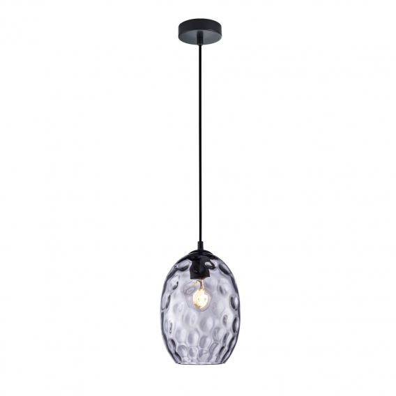 Obrázok pre Italux Novala PND-3031-1-BK-SG závesné svietidlo 1xE27 40W