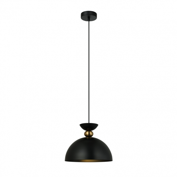 Obrázok pre Italux Pegai PND-62221-1-BK závesné svietidlo 1xE27 40W