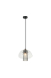Obrázok pre Italux Feder PND-61001C-BK závesné svietidlo E27 40W