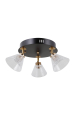 Obrázok pre Italux Orella WL-34393-3R-BK-HBR stropné svietidlo LED 12W 750lm 3000K