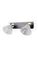 Obrázok pre Italux Orella WL-34393-2-BK-HBR nástenné svietidlo LED 8W 466lm 3000K