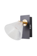 Obrázok pre Italux Orella WL-34393-1-BK-HBR nástenné svietidlo LED 4W 197lm 3000K