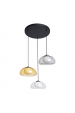 Obrázok pre Italux Ainale PND-54637-3-BK-SG závesné svietidlo 3xG9 max.LED 7W