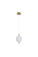 Obrázok pre Italux Corado PND-81438-1A-GD závesné svietidlo LED 8W 830lm 3000K