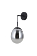 Obrázok pre Italux Meolo WL-40825-1-BK nástenné svietidlo 1xE14 max.LED 5W