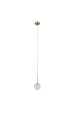 Obrázok pre Italux Padri PND-40827-1-HBR-CL závesné svietidlo 1xG9 max.LED 5W