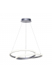 Obrázok pre Italux Zalto PND-12436-SILV závesné svietidlo LED 32W 2870lm 3000K/4000K/6000K