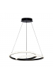 Obrázok pre Italux Zalto PND-12436-BK závesné svietidlo LED 32W 2870lm 3000K/4000K/6000K