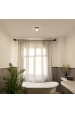 Obrázok pre Italux Nefis PLF-53628-BK stropné svietidlo LED 9W 960lm 2800K/4000K/6000K IP65