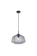 Obrázok pre Italux Antita PND-3644-1-BK-SG závesné svietidlo E27 40W dymové sklo