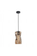 Obrázok pre Italux Altera PND-3219-1-BK-CF závesné svietidlo 1xE27 40W hnedé/kávové/ sklo