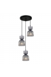 Obrázok pre Italux Balme PND-3619-3A-BK-SG závesné svietidlo 3xE27 40W