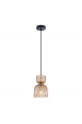 Obrázok pre Italux Balme PND-3619-1-BRO-AMB závesné svietidlo 1xE27 40W