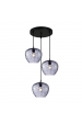 Obrázok pre Italux Bresco PND-3033-3A-BK-SG závesné svietidlo 3xE27 40W