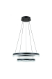 Obrázok pre Italux Morte PND-34535-2L-BK závesné svietidlo LED 70W 4900lm 3000K/4000K/6000K