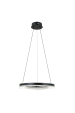 Obrázok pre Italux Morte PND-34535-M-BK závesné svietidlo LED 40W 2900lm 3000K/4000K/6000K